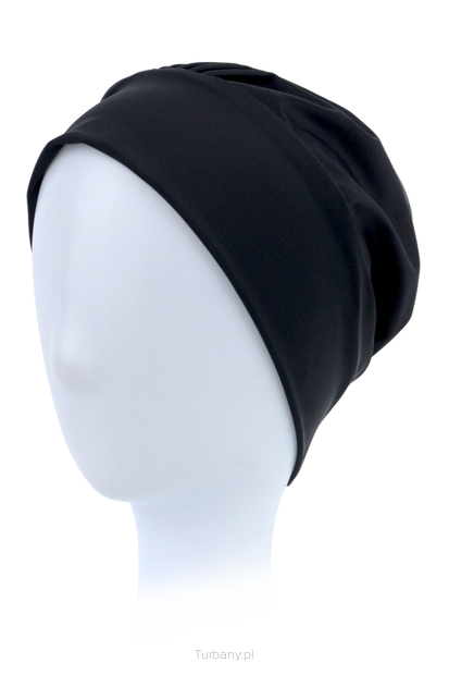 Turban do pływania czarny AQUA3 # black