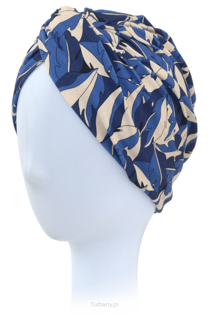 Turban w stylu retro wielokolorowy ARUBA # B569+B278