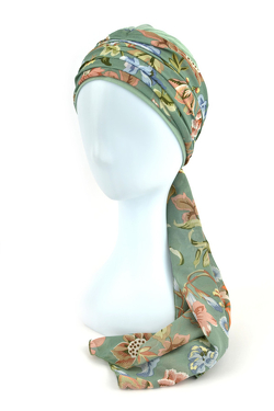 TURBAN BEATA sz.5+BM121 zielony