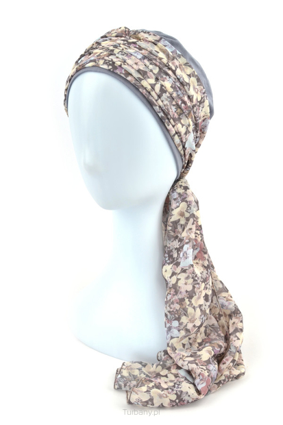 TURBAN BEATA sz.4+BM230 lawendowy