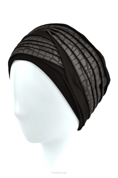 TURBAN AMY BLACK*