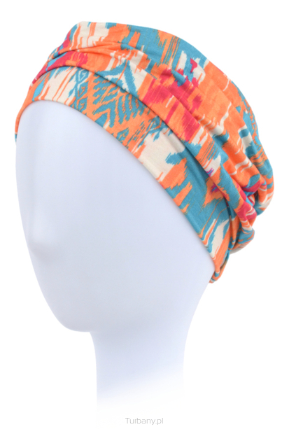 Turban z abstrakcyjnym wzorem SAMOA # B558