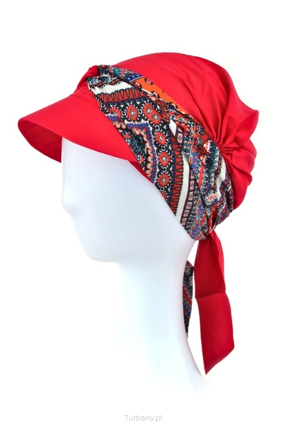 TURBAN SARA z daszkiem 184/181*