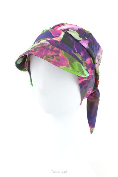 TURBAN CROCUS Z DASZKIEM T-374